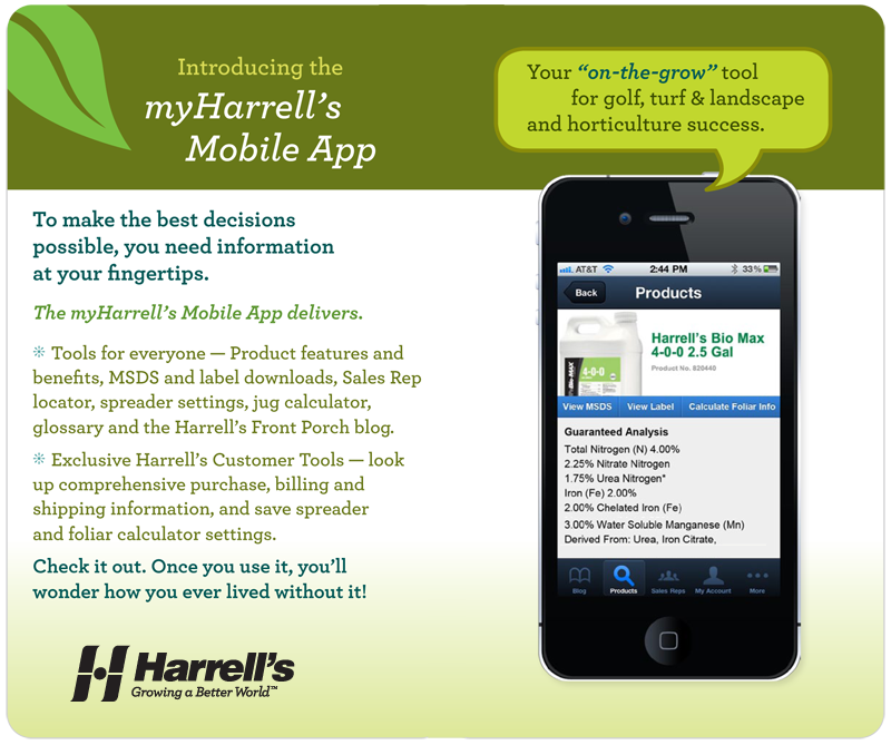 Introducing the myHarrell's Mobile App